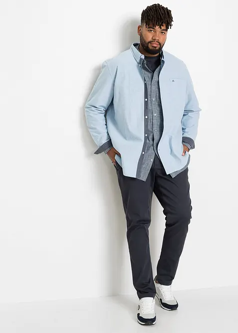 Camicia Oxford a maniche lunghe in puro cotone, bonprix