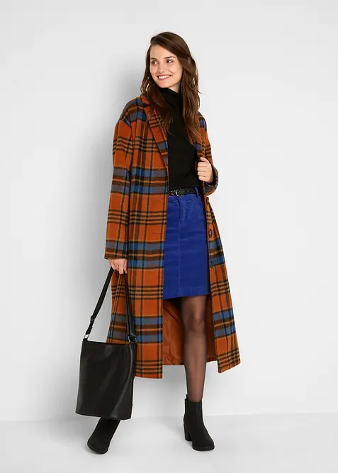 Maglia a collo alto in puro cotone, bonprix