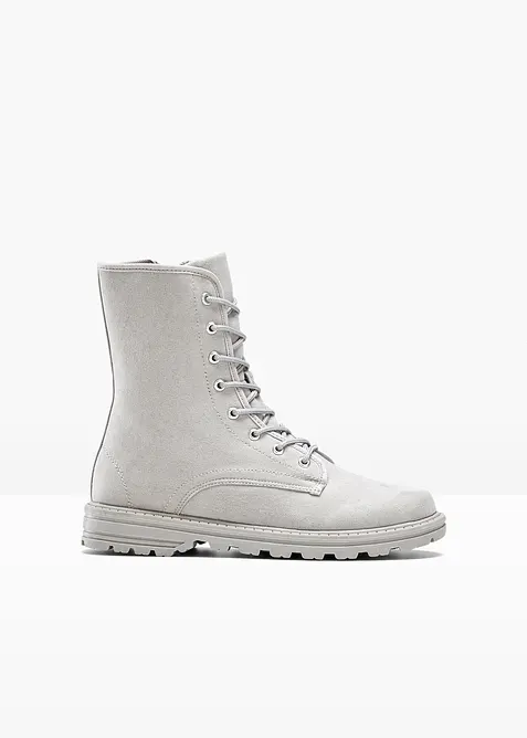 Stivaletti stringati con suola profilata, bonprix