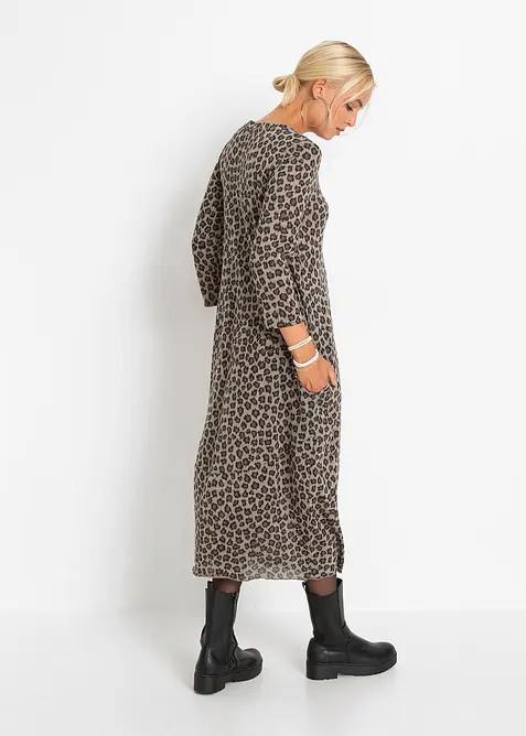 Abito a palloncino in maglina, bonprix