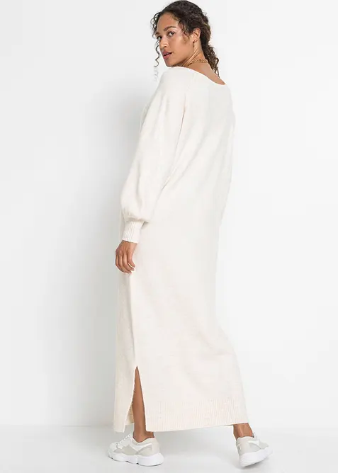 Abito midi in maglia oversize, bonprix