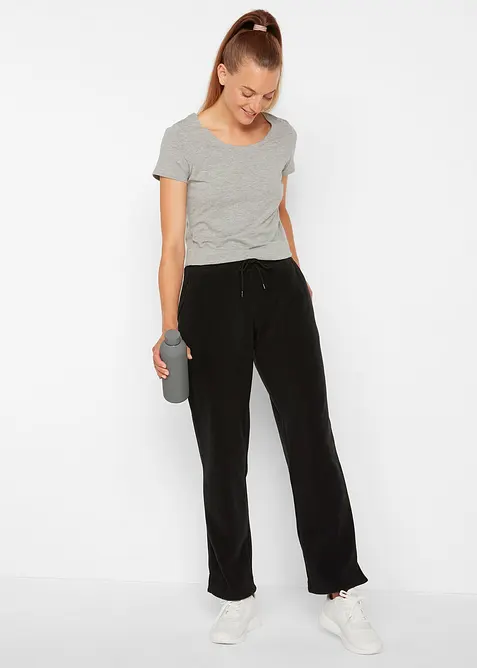 Pantaloni con elastico in vita e cinta comoda, bonprix