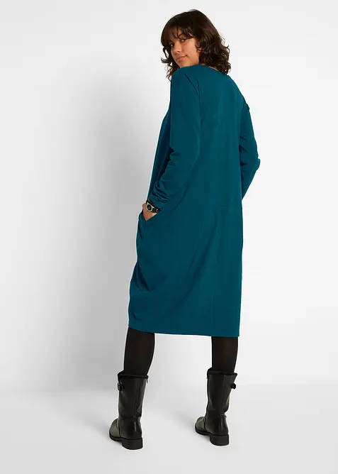 Abito in jersey con taglio a uovo, bonprix