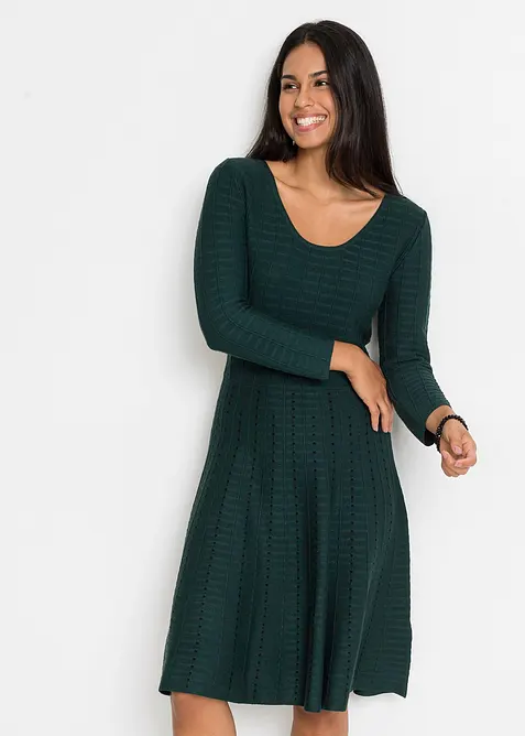 Abito in maglia di misto viscosa morbido, bonprix