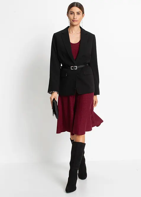 Abito in maglia di misto viscosa morbido, bonprix