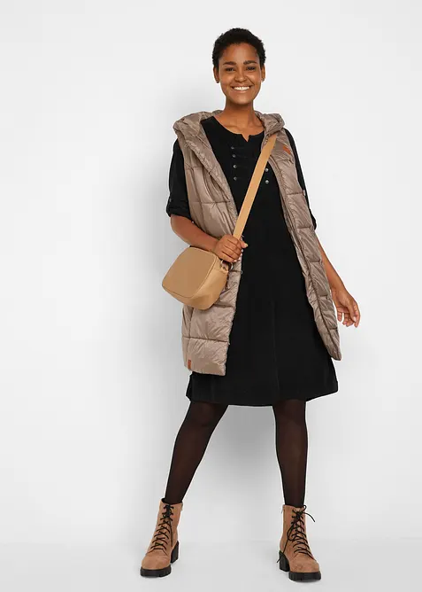 Abito in velluto di puro cotone a coste, bonprix