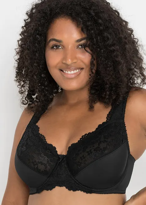 Reggiseno minimizer con spalline imbottite (pacco da 2), bonprix