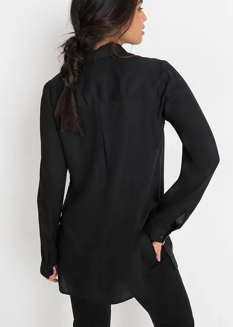 Camicetta lunga in pura viscosa, bonprix