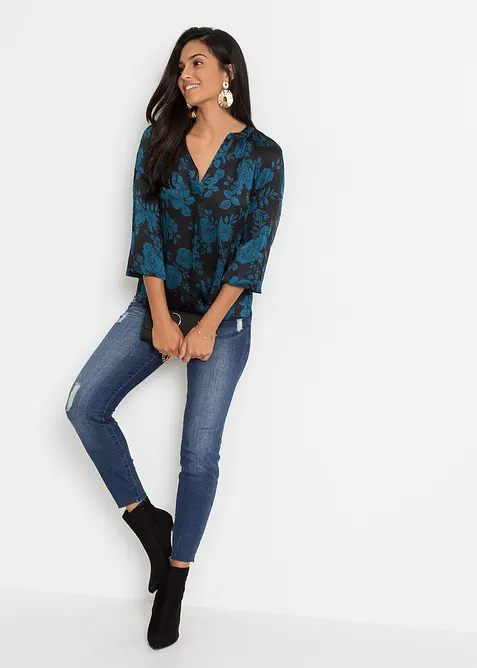 Blusa in crêpe leggero, bonprix