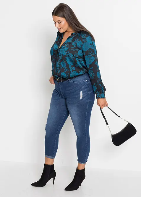 Blusa in crêpe leggero, bonprix