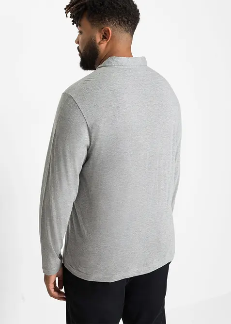 Polo a maniche lunghe (pacco da 2), bonprix