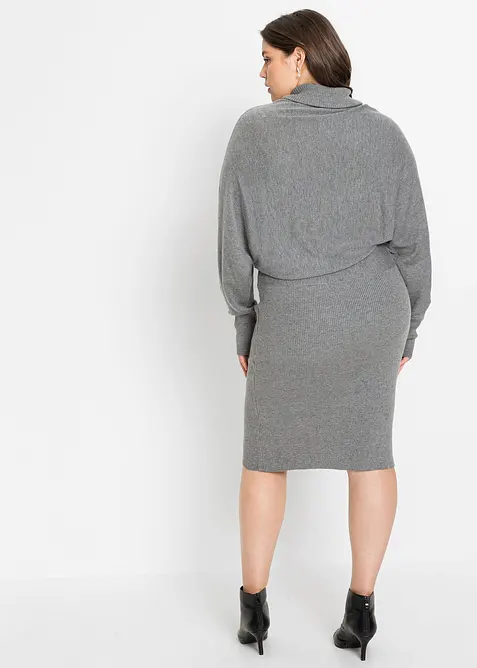 Abito in maglia misto viscosa, bonprix