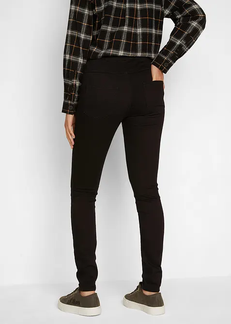 Jeggings termici, vita media, bonprix