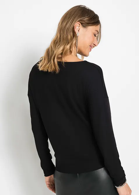 Maglia in misto viscosa fluente, bonprix