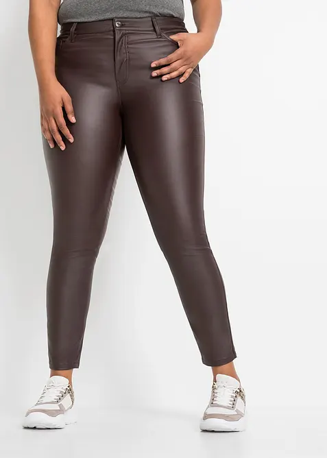 Pantaloni elasticizzati in misto viscosa, bonprix
