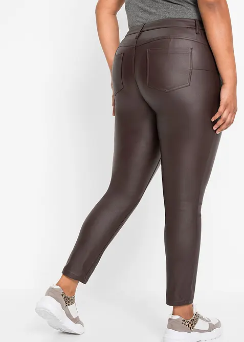 Pantaloni elasticizzati in misto viscosa, bonprix