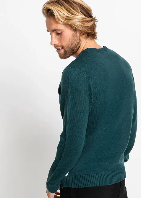 Maglione con motivo natalizio, bonprix