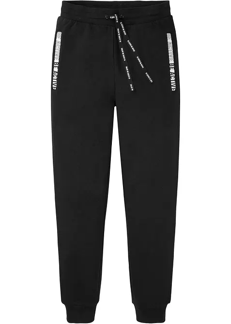 Pantaloni da jogging con dettagli sportivi, bonprix