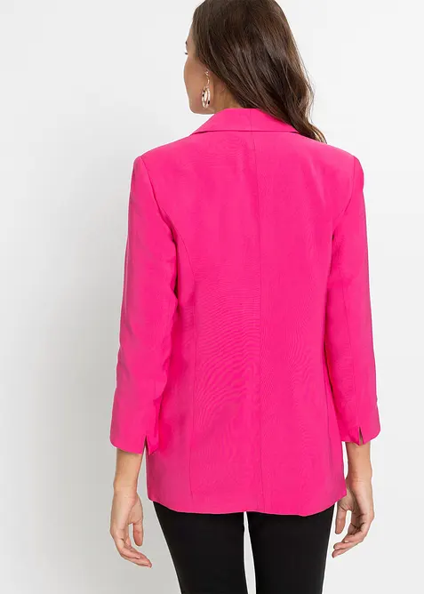 Blazer lungo in misto viscosa, bonprix