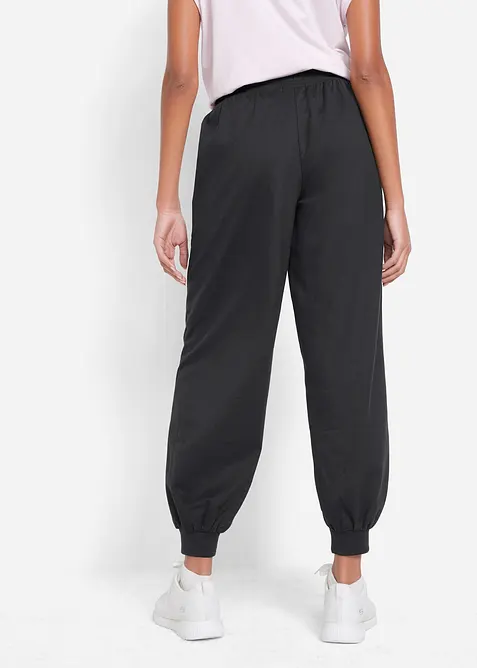 Pantaloni da jogging con elastico alla caviglia, bonprix