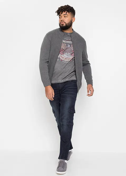 Cardigan in filato fine di puro cotone, bonprix