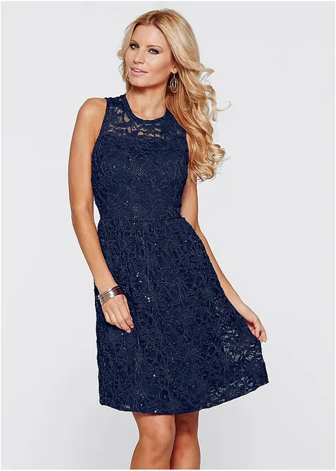 Abito in pizzo con paillettes, bonprix