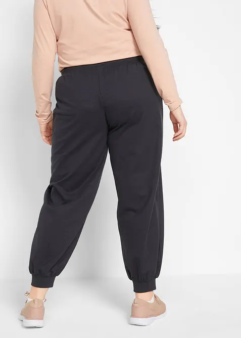 Pantaloni da jogging con elastico alla caviglia, bonprix