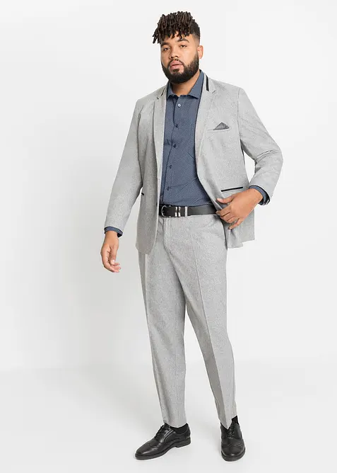 Completo (3 pezzi) giacca, pantaloni, gilet, regular fit, bonprix