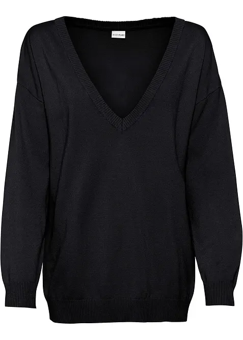 Maglione oversize in misto viscosa, bonprix
