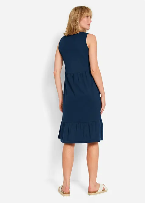 Abito in jersey di puro cotone, bonprix