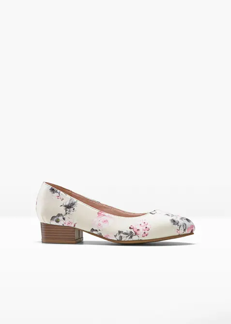 D&eacute;collet&eacute; con tacco a blocco, bonprix