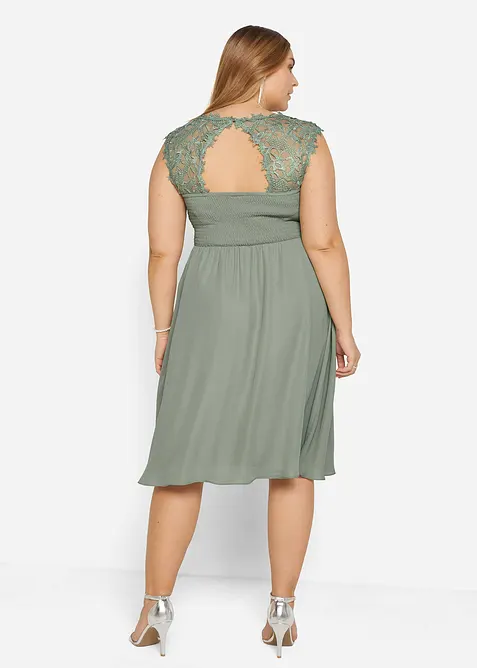 Miniabito con pizzo, bonprix