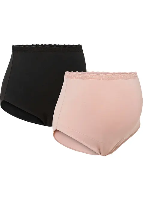 Slip prémaman con cotone biologico (pacco da 2), bonprix