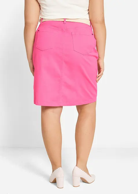 Gonna di jeans elasticizzata, bonprix