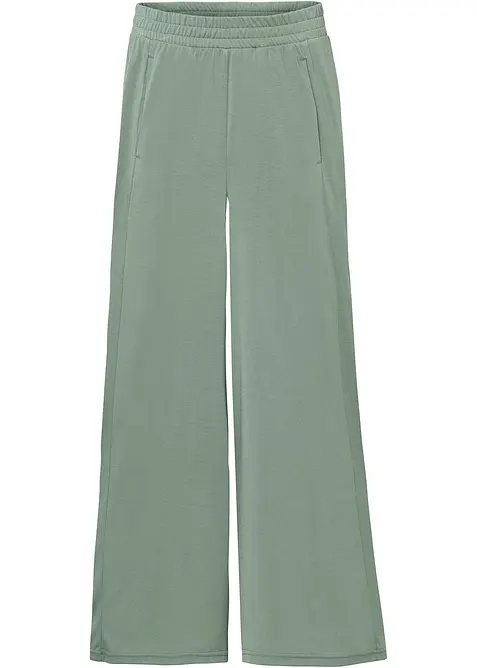 Pantaloni culotte in jersey con gambe larghe, bonprix