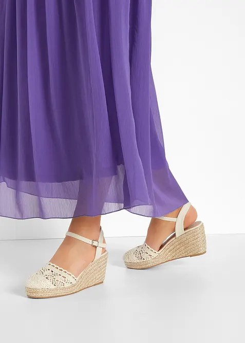 D&eacute;collet&eacute; con zeppa, bonprix