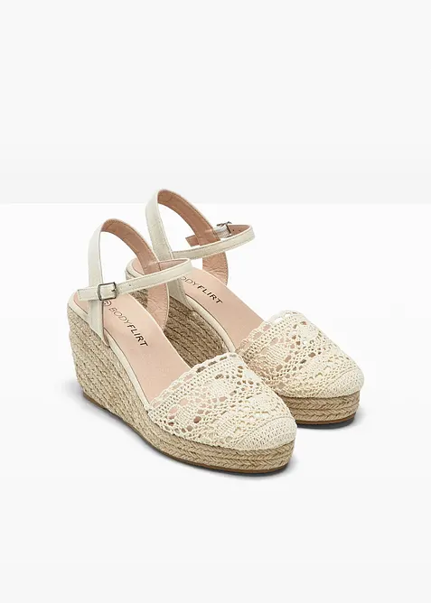 D&eacute;collet&eacute; con zeppa, bonprix