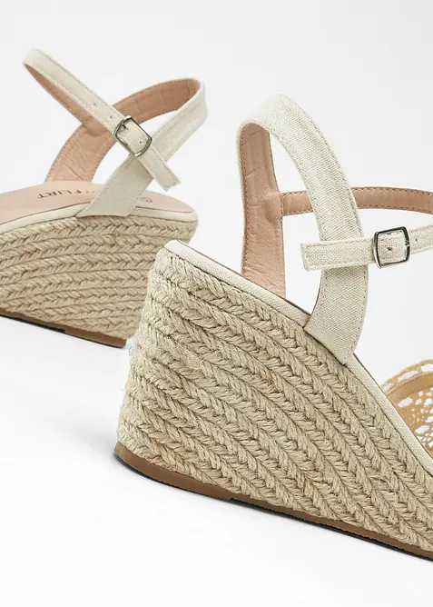 D&eacute;collet&eacute; con zeppa, bonprix