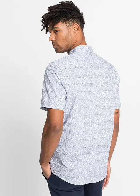 Camicia a maniche corte in puro cotone, bonprix