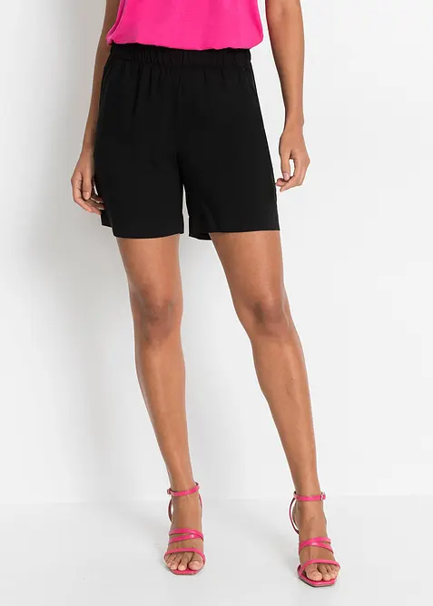 Shorts con elastico in vita in viscosa, bonprix