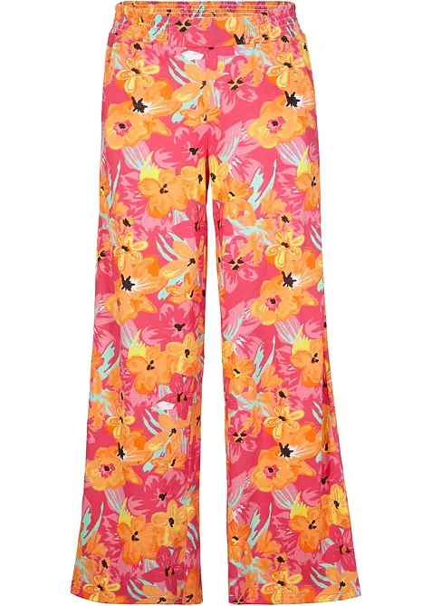 Pantaloni a palazzo in jersey di misto viscosa morbido, bonprix