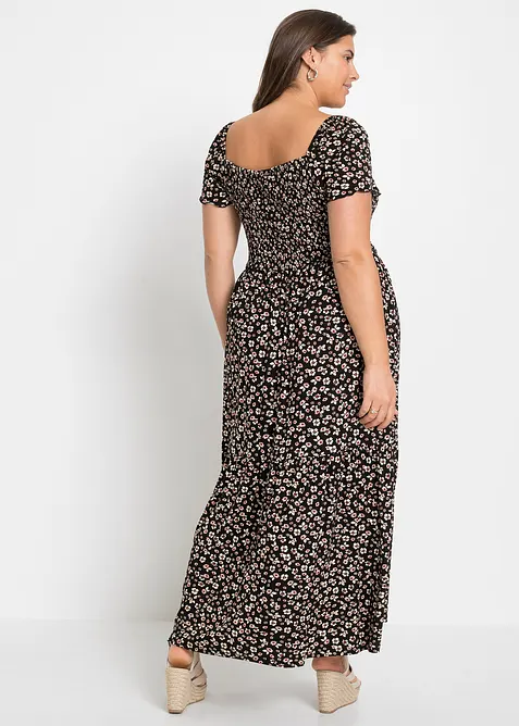 Abito lungo in misto viscosa, bonprix