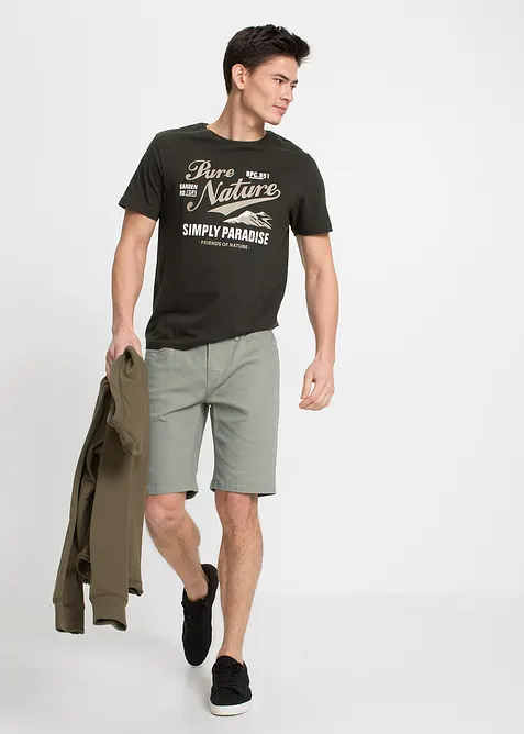 Bermuda elasticizzati, regular fit (pacco da 2), bonprix