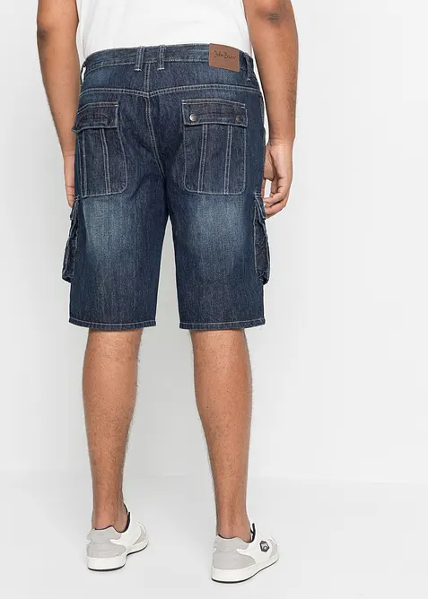 Bermuda cargo in jeans, regular fit, bonprix