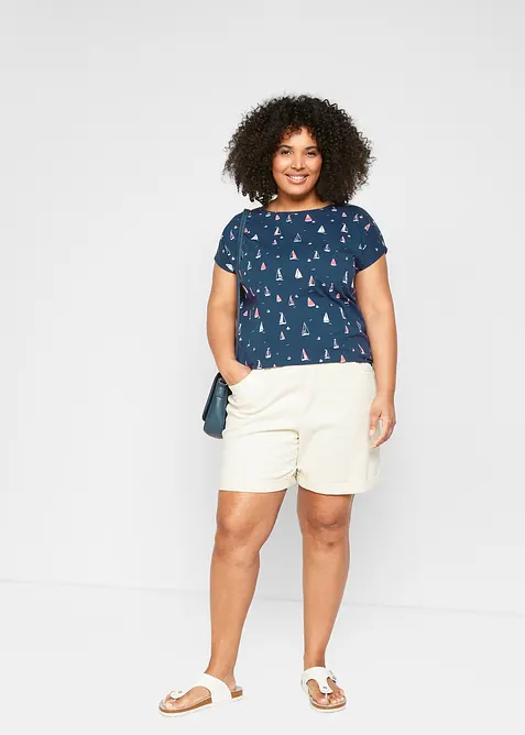 Maglia casual a maniche corte, bonprix