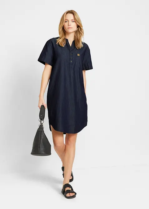 Abito di jeans a maniche corte, bonprix