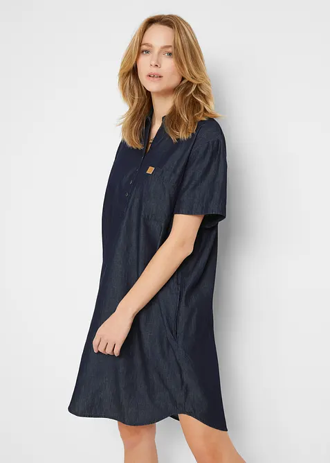 Abito di jeans a maniche corte, bonprix