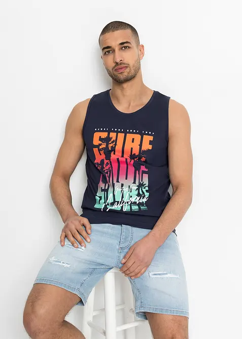 Canotta slim fit (pacco da 2), bonprix