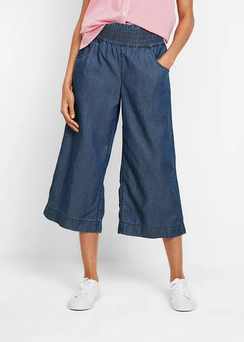 Pantaloni culotte in lyocell, bonprix