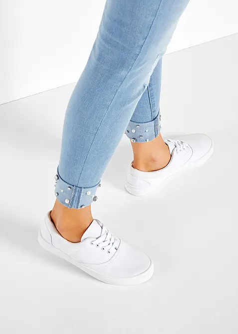 Sneaker in tela di cotone, bonprix